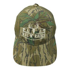Mossy Oak Rut N Racks Camo Mesh Snapback Cap Trucker Hunting Lost Hat NEW
